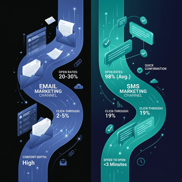 Email vs SMS Marketing per PMI: Quale Strategia Scegliere per il Tuo Business?