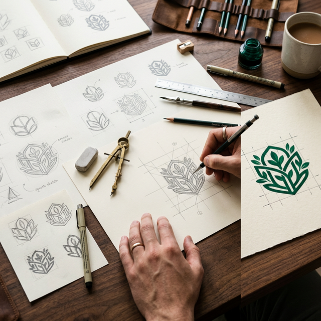 Il Processo di Creazione di un Logo: Dal Brief al Design Finale