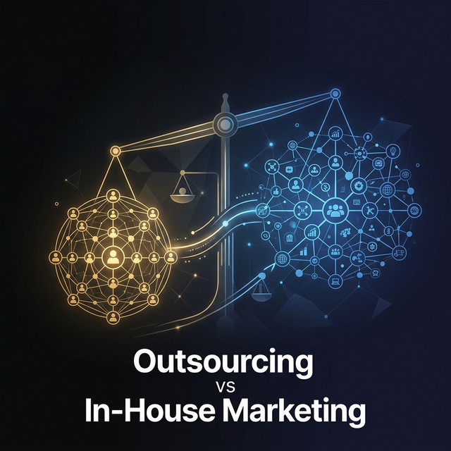 Marketing In-house vs Outsourcing: La Guida Definitiva per PMI