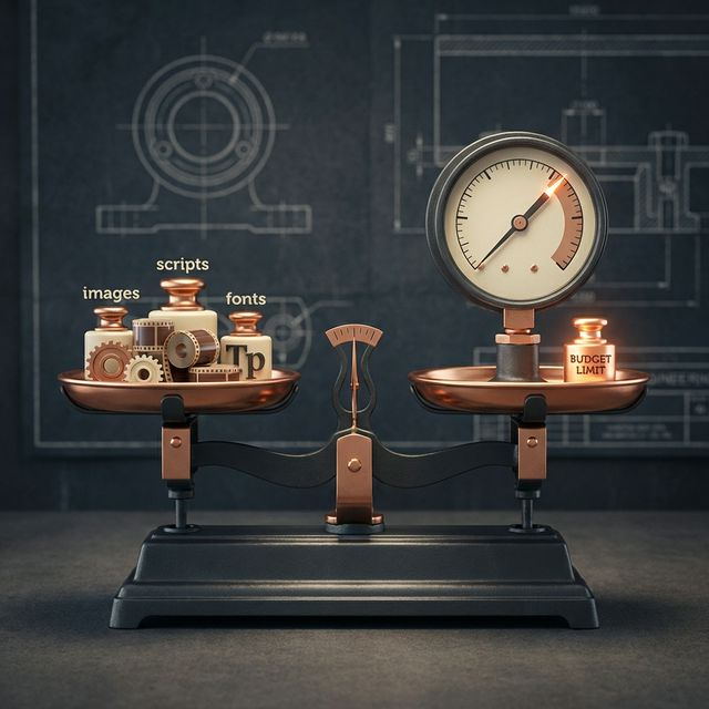 Performance Budget: Limiti di Peso per un Sito Web Veloce e Redditizio