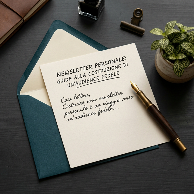 Newsletter Personale: Guida alla Costruzione di un'Audience Fedele